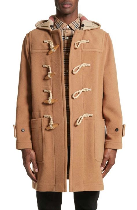 burberry duffle coat herren greenwich|Burberry duffle coat.